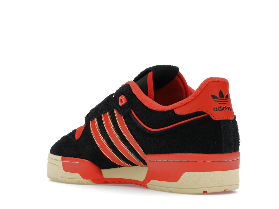 adidas Rivalry 86 Low Core Black Preloved Red Easy Yellow - vue secondaire B