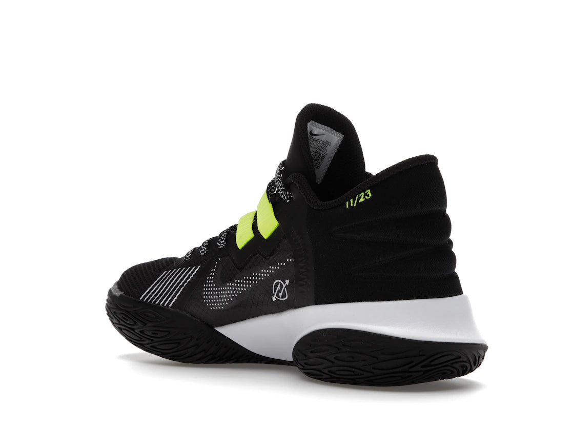 Nike Kyrie Flytrap V Black Cool Grey Volt - vue secondaire B