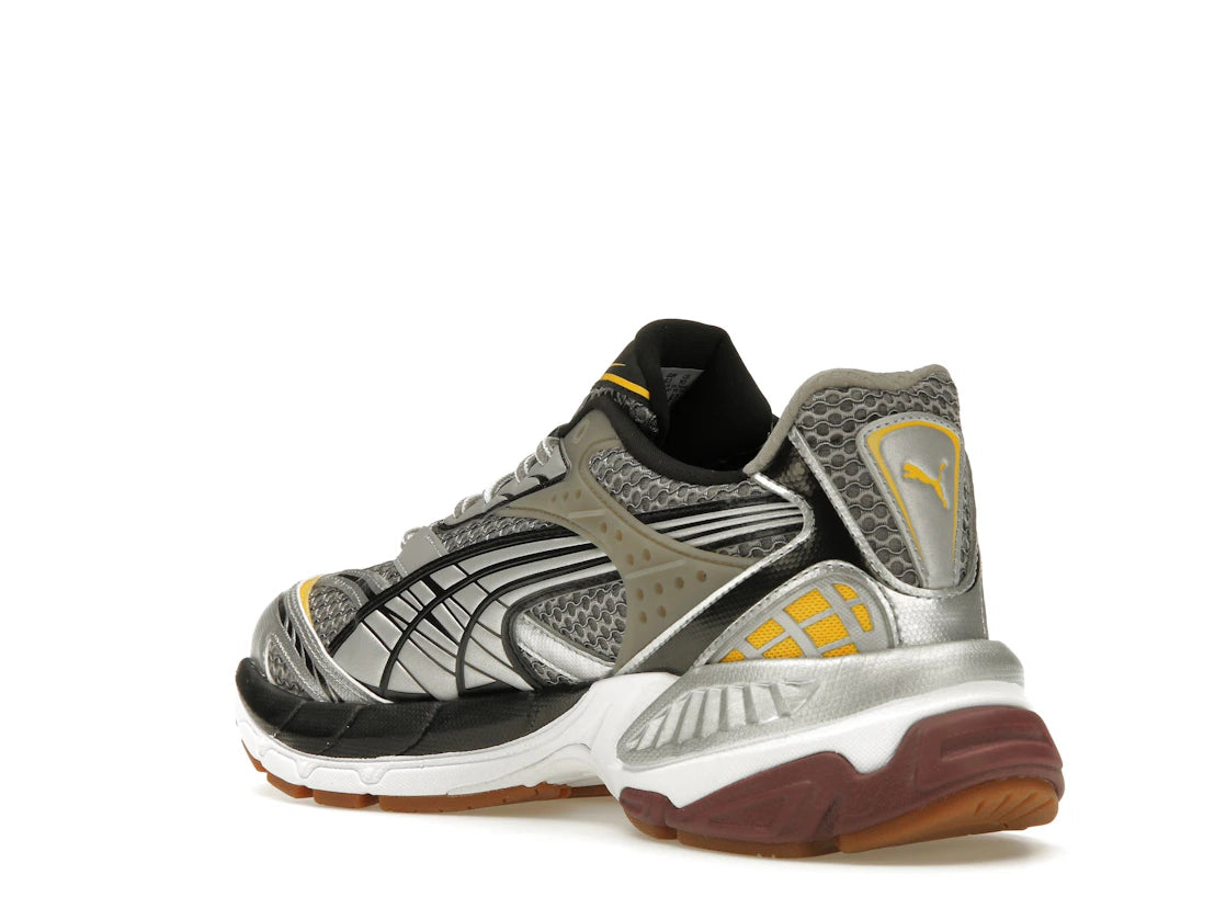 Puma Velophasis Phased Silver Yellow Burgundy - vue secondaire B