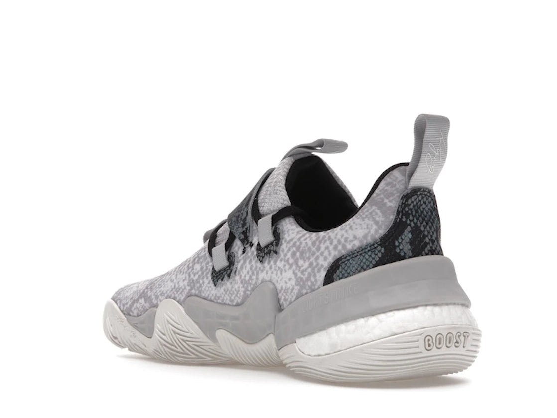 adidas Trae Young 1 Light Solid Grey Snakeskin - vue secondaire B