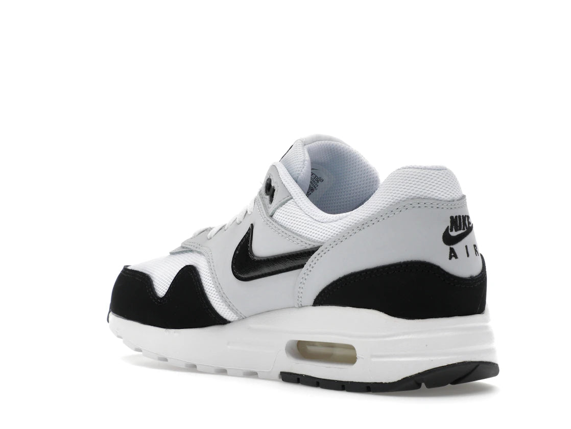 Nike Air Max 1 White Black (GS) - vue secondaire B