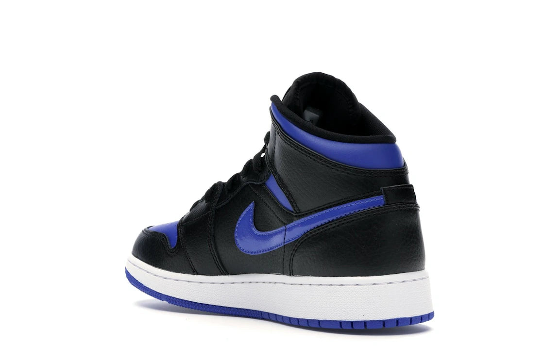 Jordan 1 Mid Royal (2020) (GS) - vue secondaire B