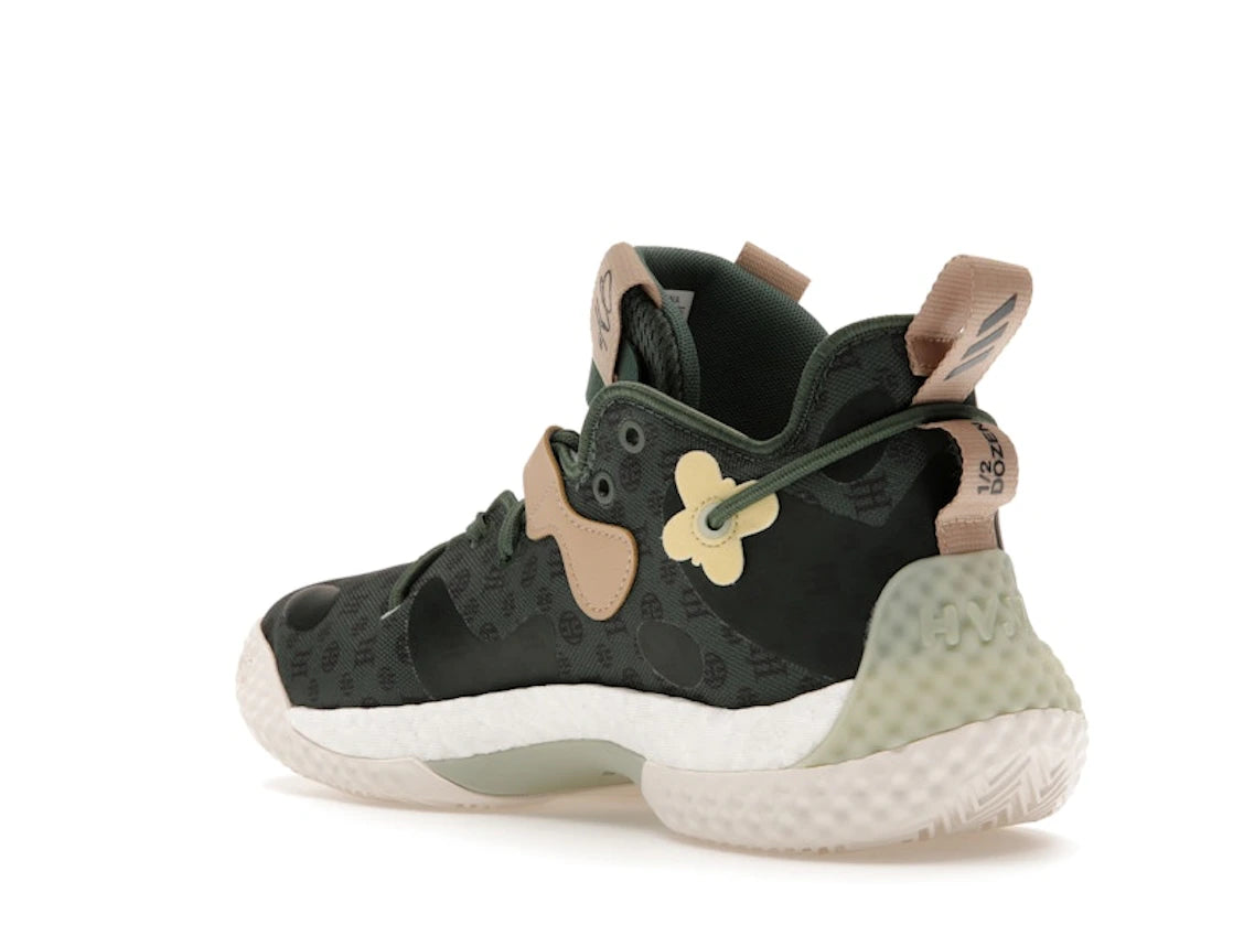 adidas Harden Vol. 6 Green Oxide Monogram - vue secondaire B