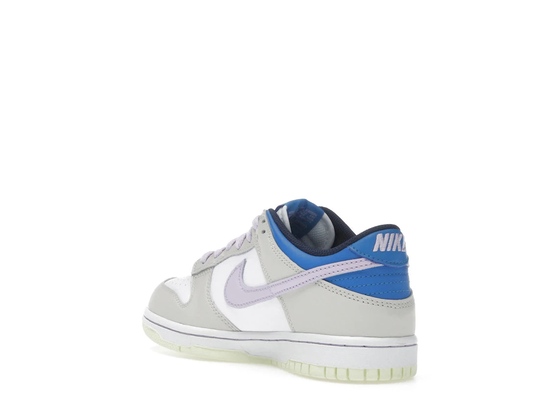 Nike Dunk Low Khaki Blue Pink (GS) - vue secondaire B