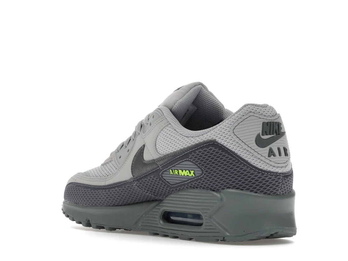 Nike Air Max 90 Premium Light Smoke Grey Volt - vue secondaire B
