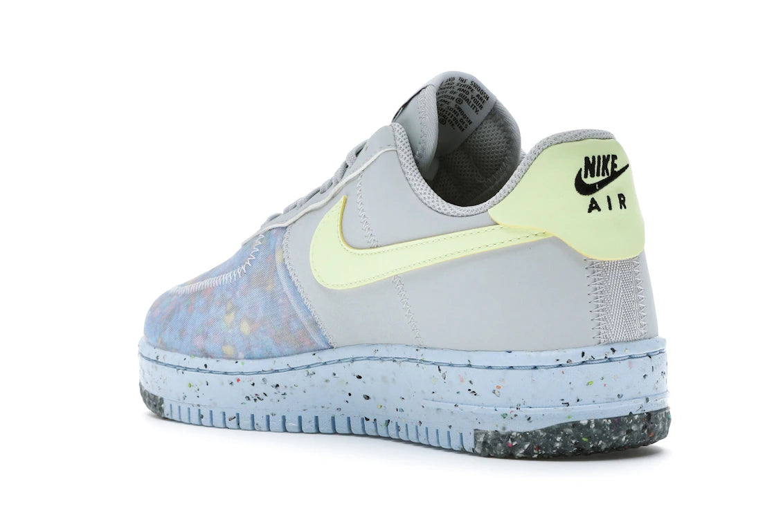 Nike Air Force 1 Crater Pure Platinum Barely Volt (Women's) - vue secondaire B