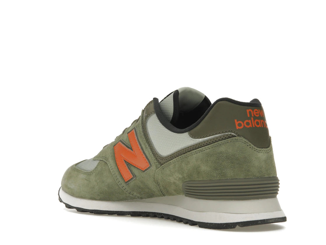 New Balance 574 Cordura Dark Olivine - vue secondaire B