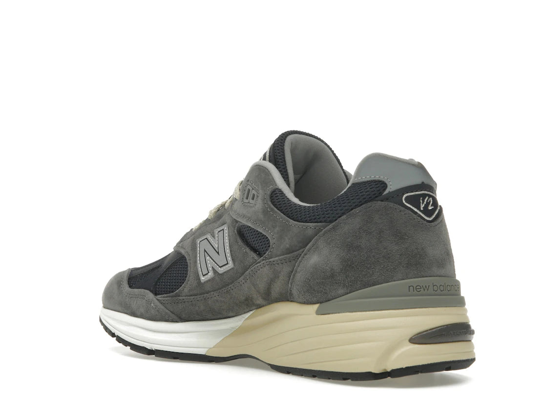 New Balance 991v2 MiUK Dark Gull Grey - vue secondaire B