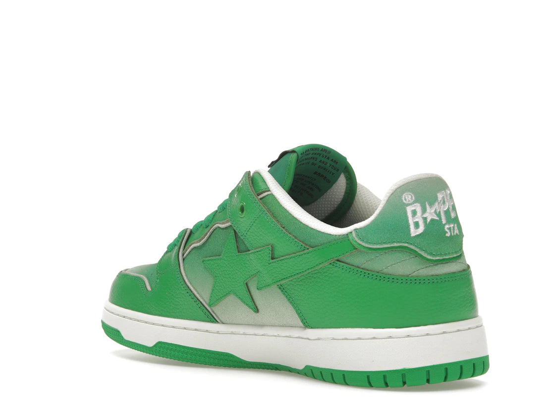 A Bathing Ape Sk8 Sta #4 Green - vue secondaire B