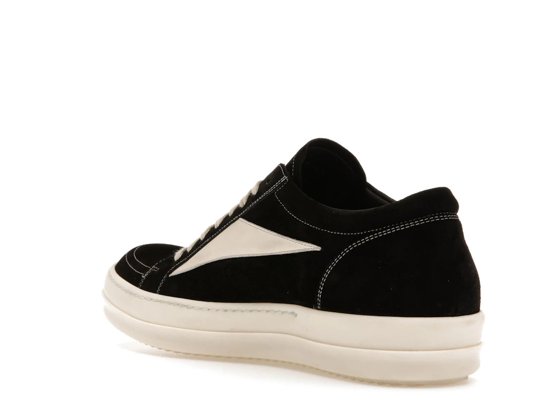Rick Owens Strobe Vintage Low Black Suede - vue secondaire B