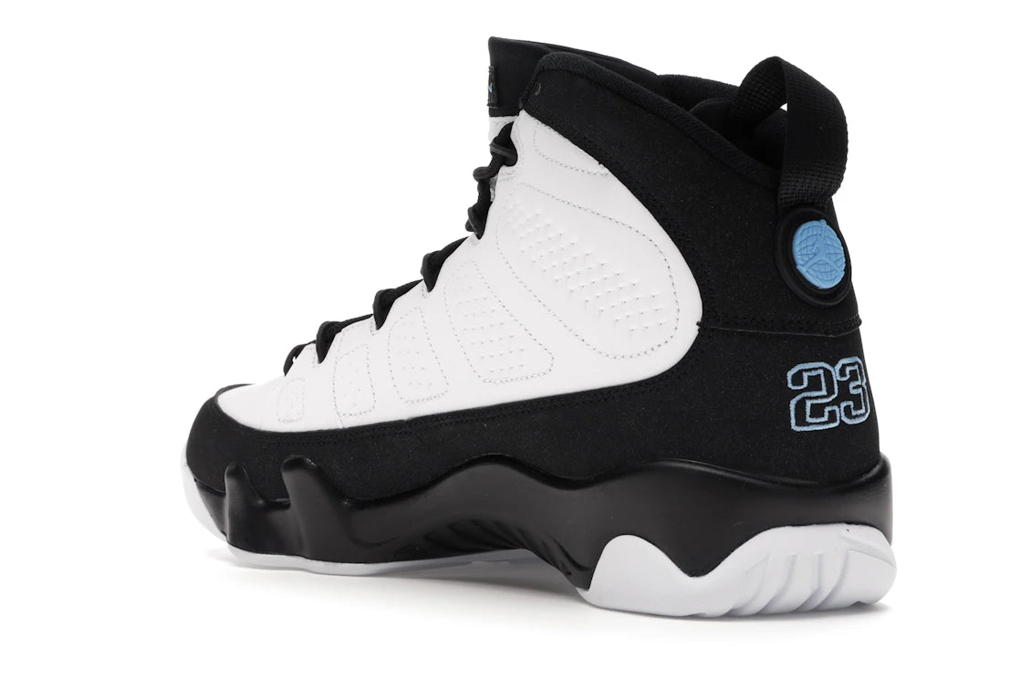 Jordan 9 Retro University Blue - vue secondaire B