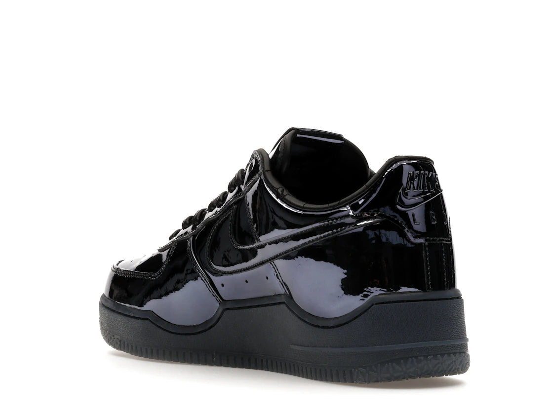 Nike Air Force 1 Low LeBron James Black Patent - vue secondaire B