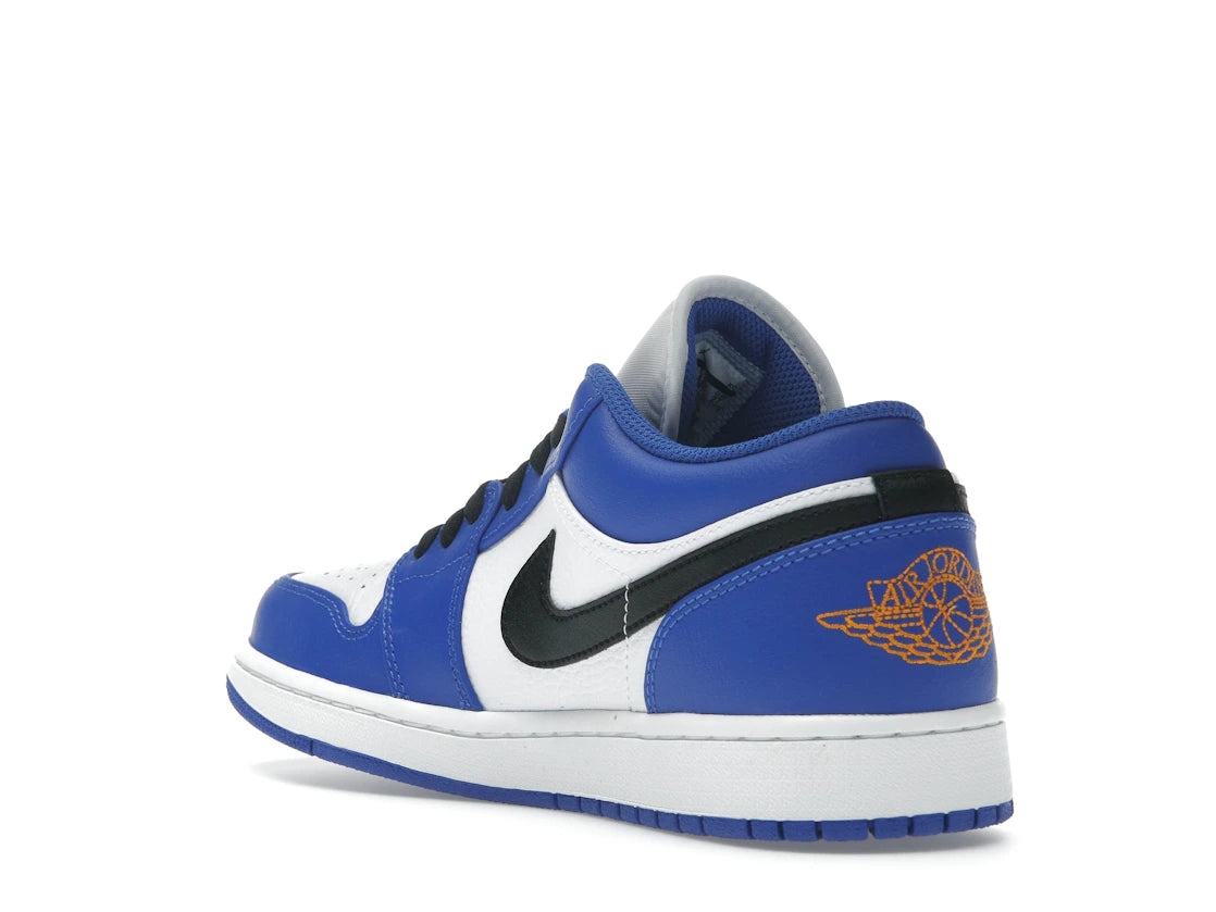 Jordan 1 Low Hyper Royal Orange Peel - vue secondaire B