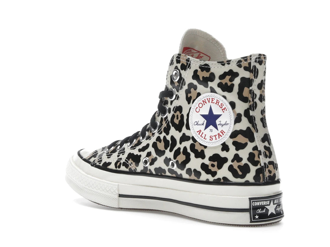 Converse Chuck 70 Hi Glow In The Dark Leopard Print - vue secondaire B