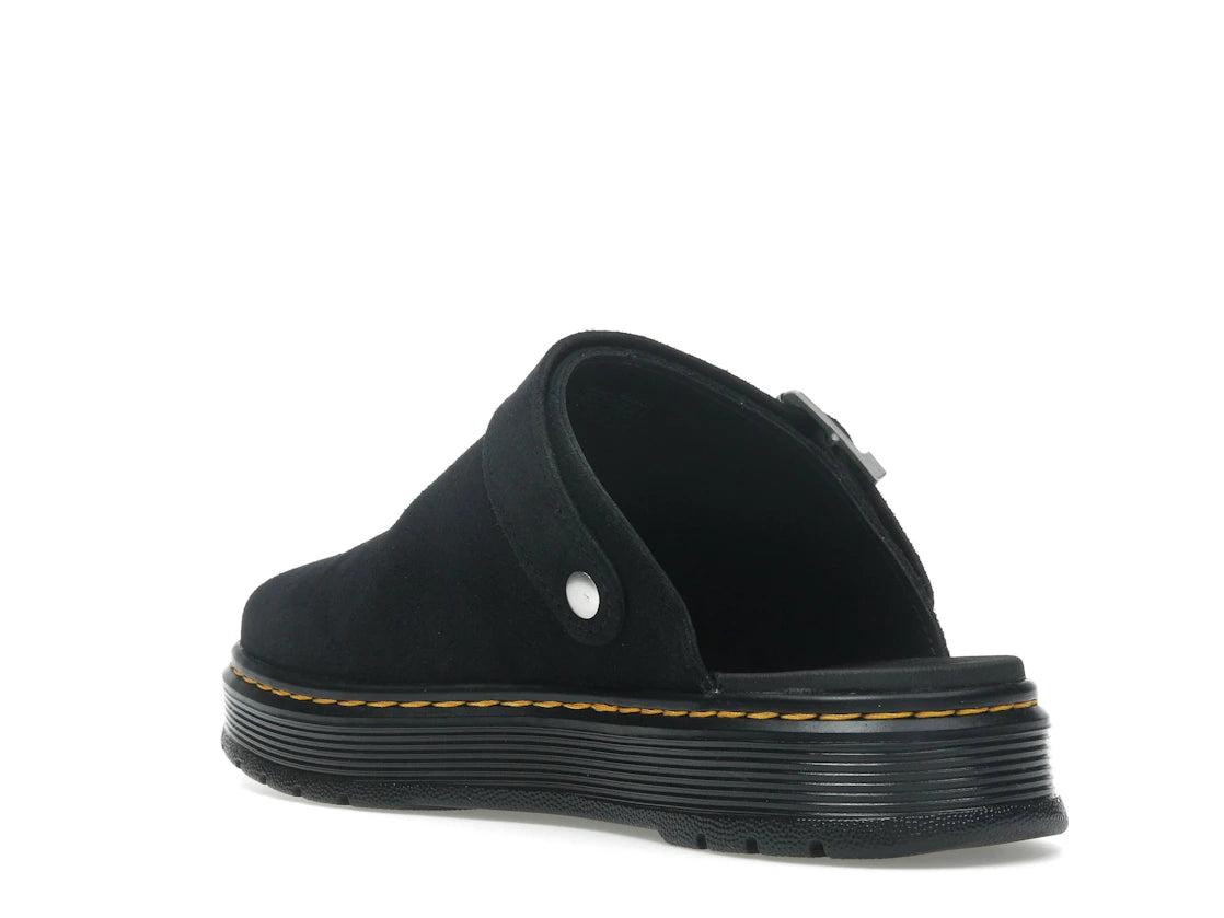 Dr. Martens Brookline Suede Mule Black Bronx Suede - vue secondaire B
