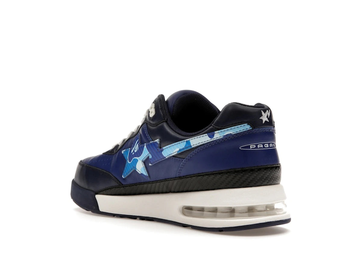 A Bathing Ape Bape Road Sta Pagani Navy Blue ABC Camo - vue secondaire B
