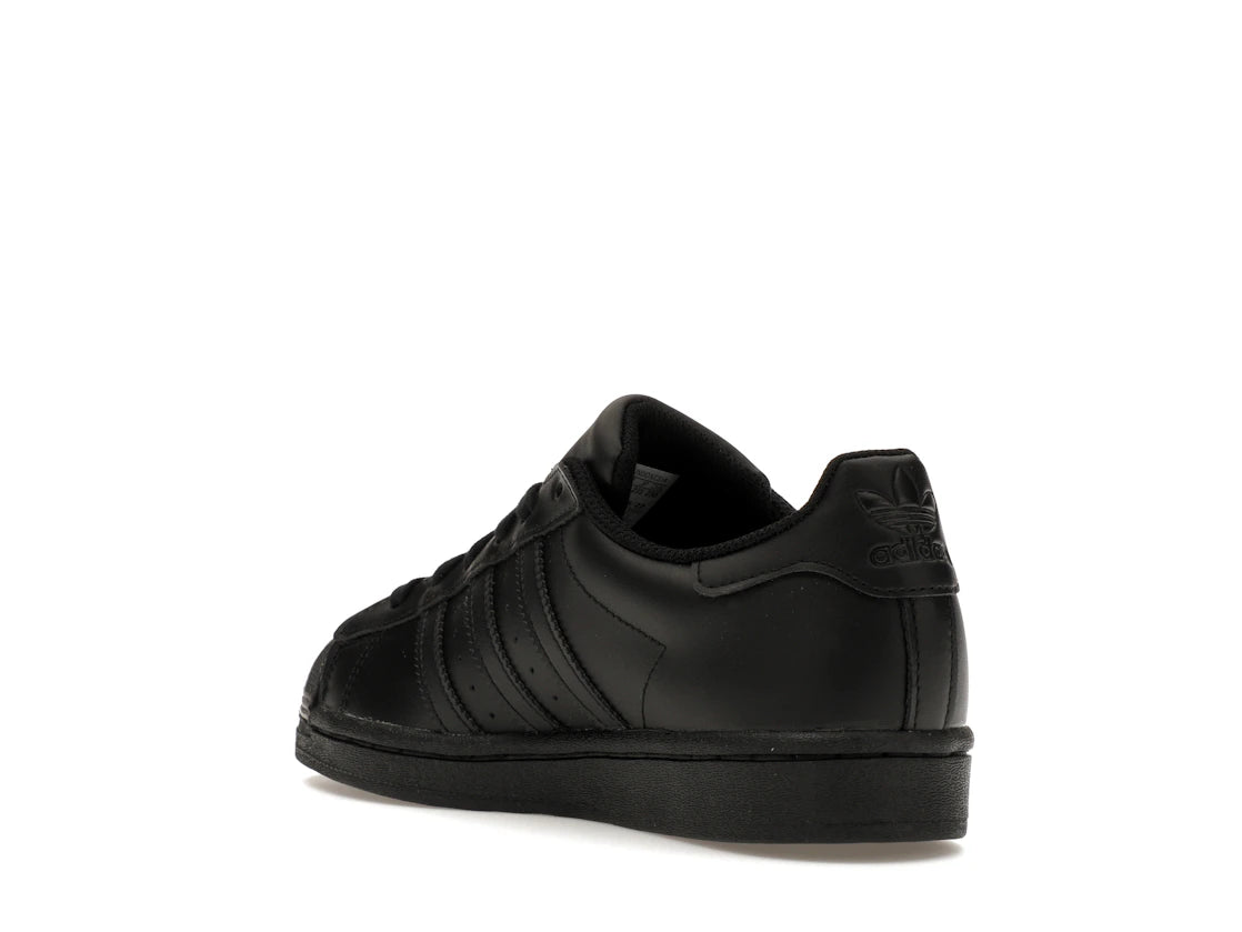 adidas Superstar Triple Black (GS) - vue secondaire B