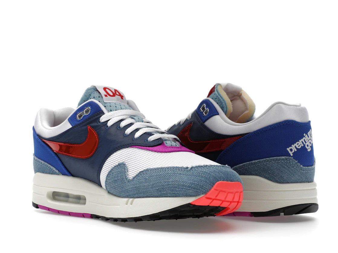 Nike Air Max 1 Premium Goods Sport Red Varsity Royal - vue secondaire B