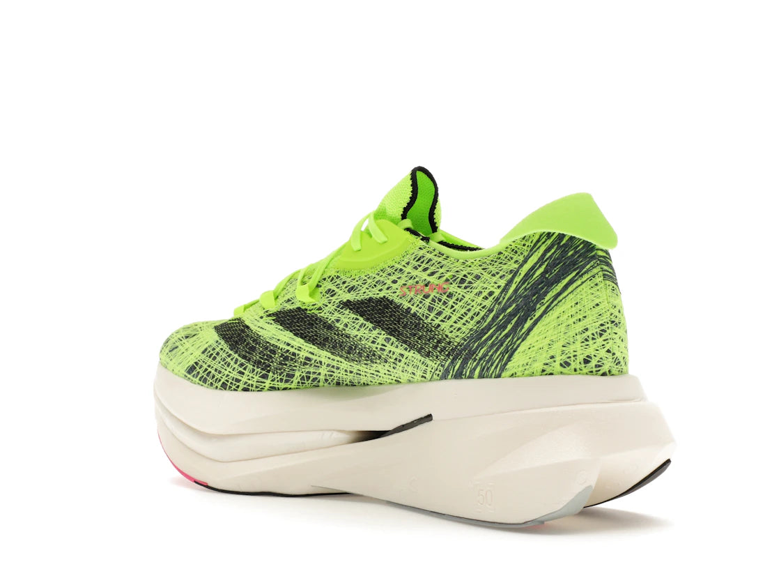 adidas Adizero Prime X 2.0 Strung Lucid Lemon - vue secondaire B