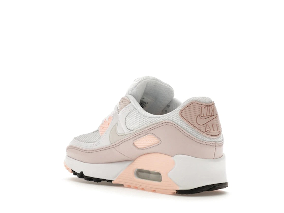 Nike Air Max 90 White Barely Rose (Women's) - vue secondaire B
