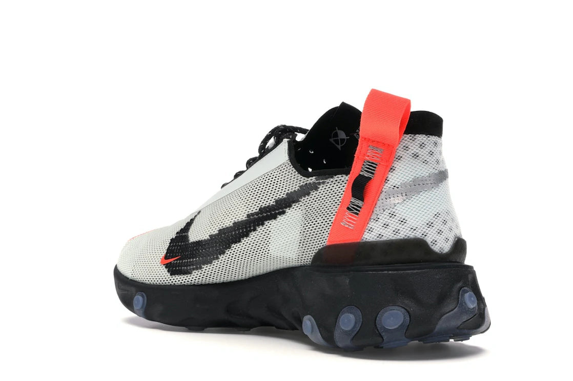 Nike React Runner ISPA Ghost Aqua Total Crimson - vue secondaire B