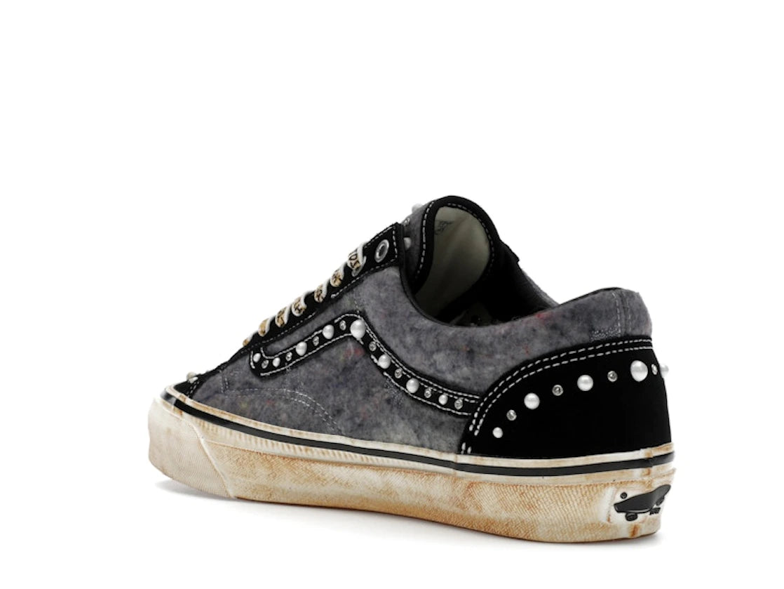 Vans OTW Old Skool Reissue 36 Satoshi Nakamoto Pearlized Speckled Moving Blanket Grey - vue secondaire B
