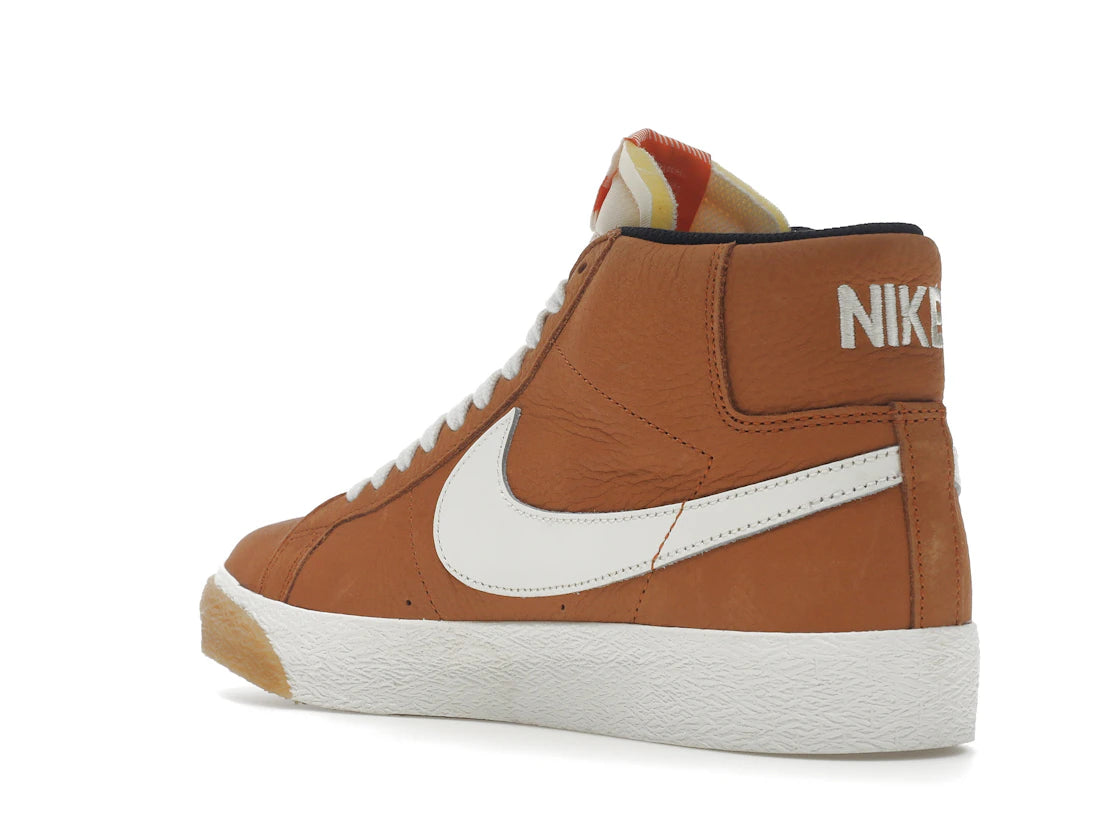 Nike SB Zoom Blazer Mid ISO Dark Russet - vue secondaire B