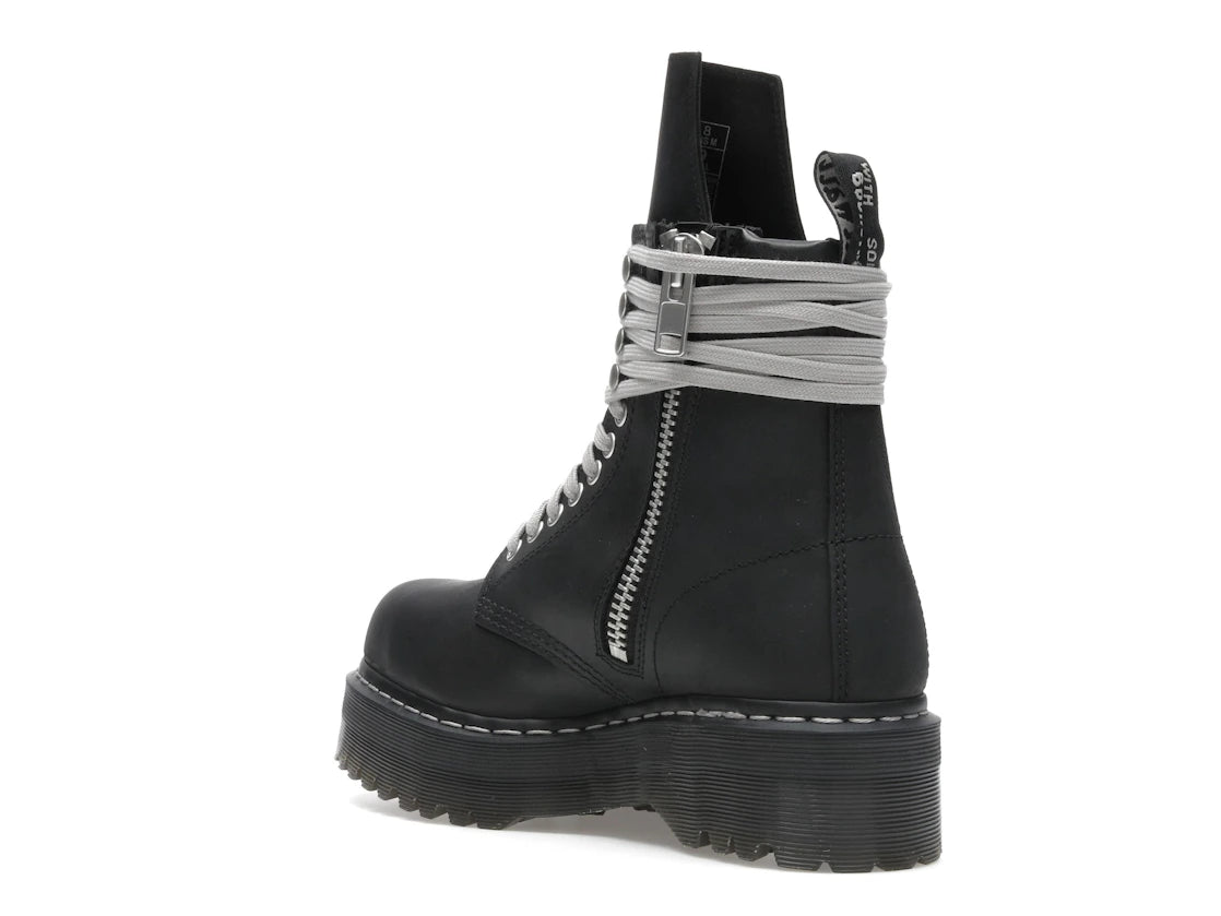 Dr. Martens 1460 DRKSHDW Quad Sole Steel Toe Boot Rick Owens Black - vue secondaire B