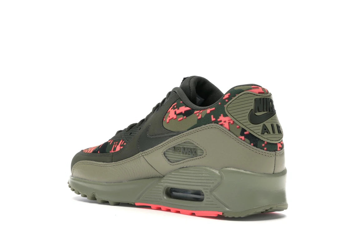 Nike Air Max 90 Digi Camo Olive - vue secondaire B