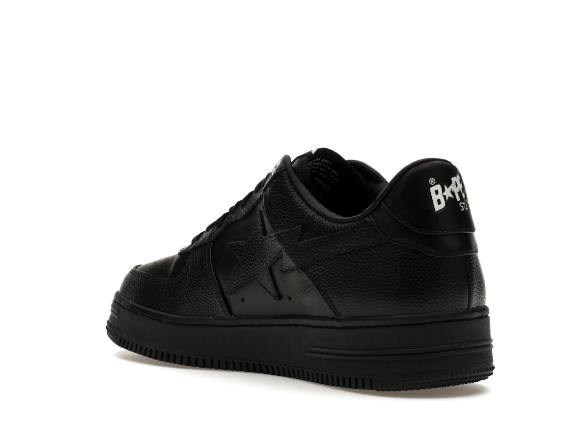 A Bathing Ape Bape Sta Triple Black - vue secondaire B