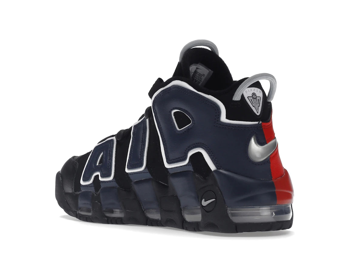 Nike Air More Uptempo 96 Alternates Split Black Varsity Red - vue secondaire B