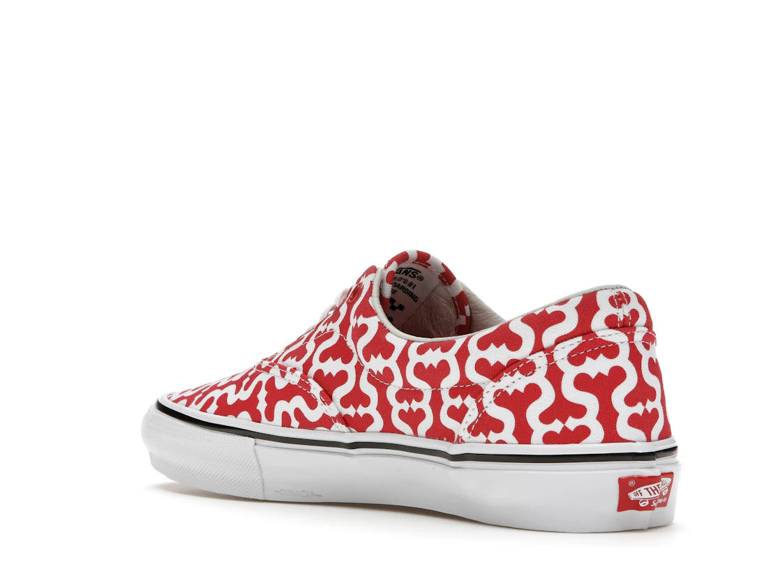 Vans Skate Era Supreme Monogram S Logo Red - vue secondaire B