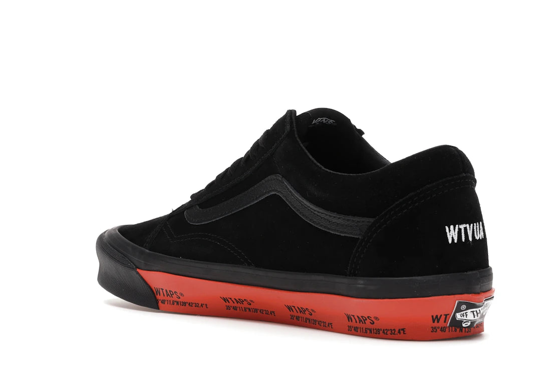 Vans Old Skool WTAPS Black Orange - vue secondaire B