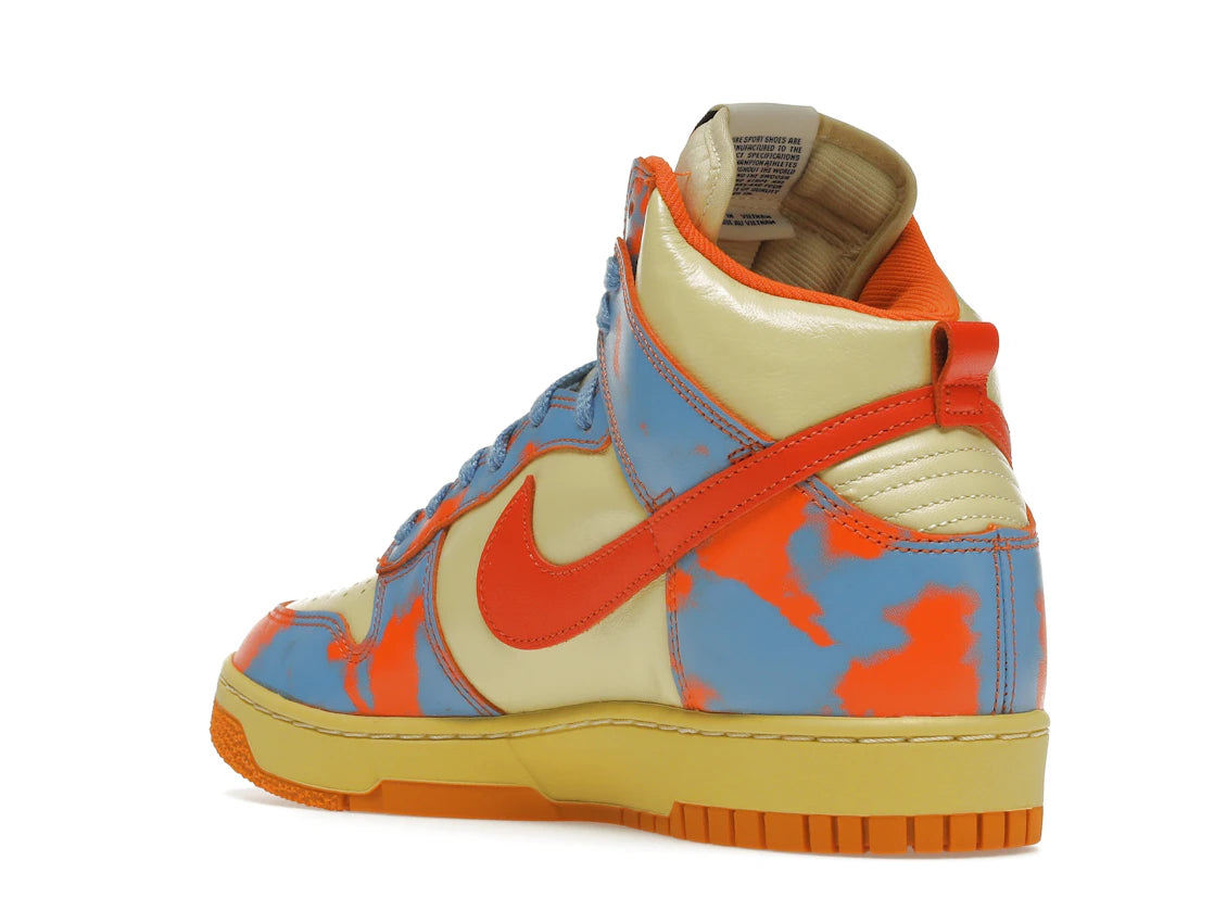 Nike Dunk High 1985 SP Orange Acid Wash - vue secondaire B