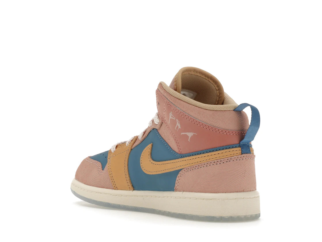 Jordan 1 Mid Zen (PS) - vue secondaire B
