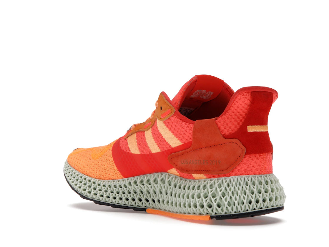 adidas ZX 4000 4D SNS Los Angeles Sunrise - vue secondaire B