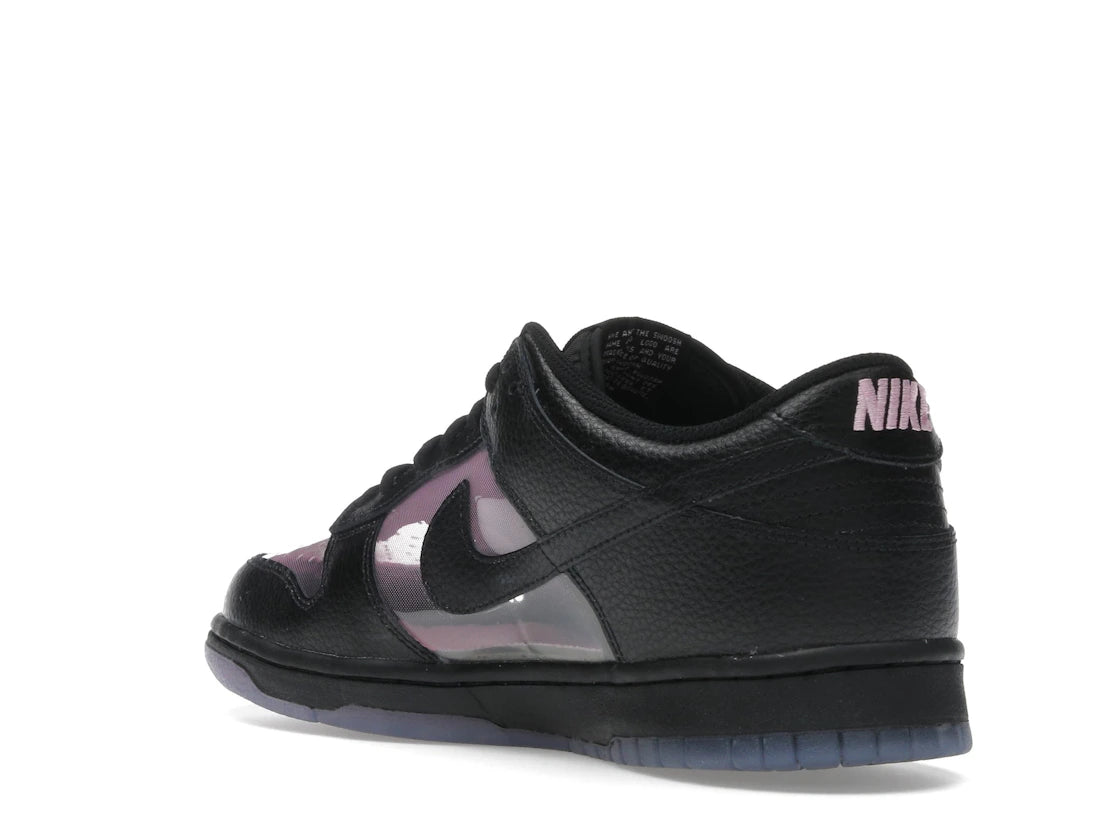 Nike Dunk Low Retro Transparent Black Pink Rise - vue secondaire B