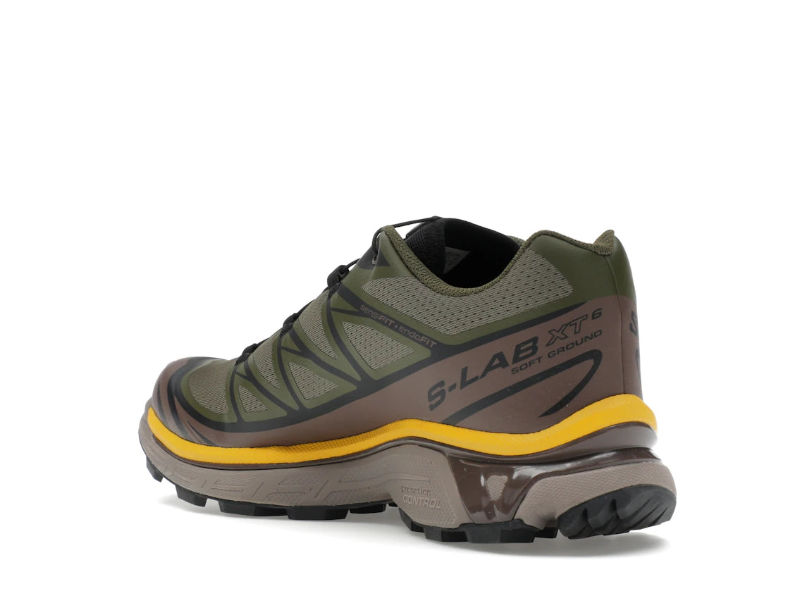 Salomon XT-6 Olive Night Black Sulphur - vue secondaire B