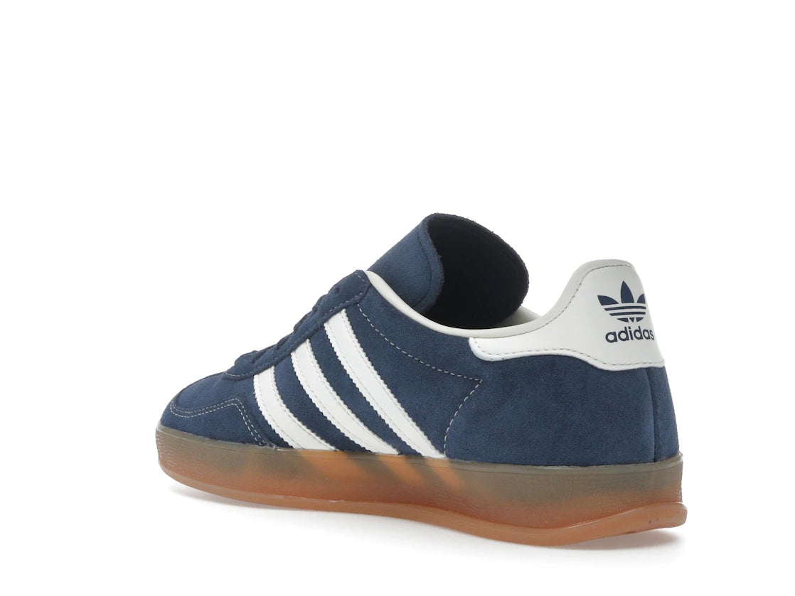 adidas Gazelle Indoor Night Indigo Off White Gold Metallic - vue secondaire B
