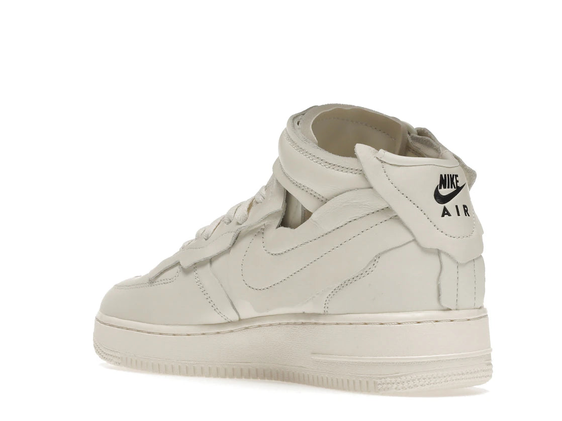 Nike Air Force 1 Mid Comme des Garcons White - vue secondaire B
