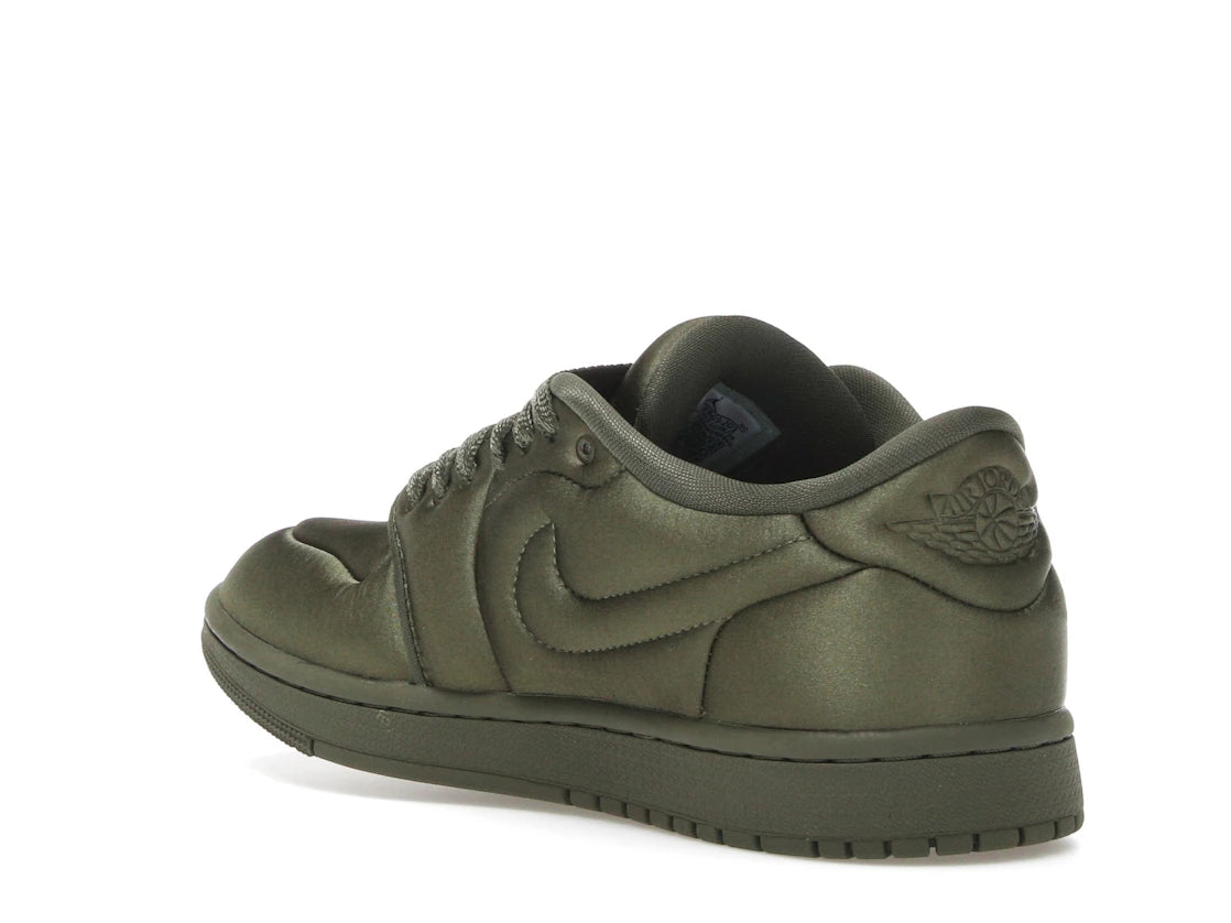 Jordan 1 Low Method of Make Satin Medium Olive (Women's) - vue secondaire B