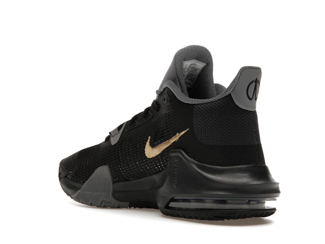 Nike Air Max Impact 3 Black Metallic Gold - vue secondaire B