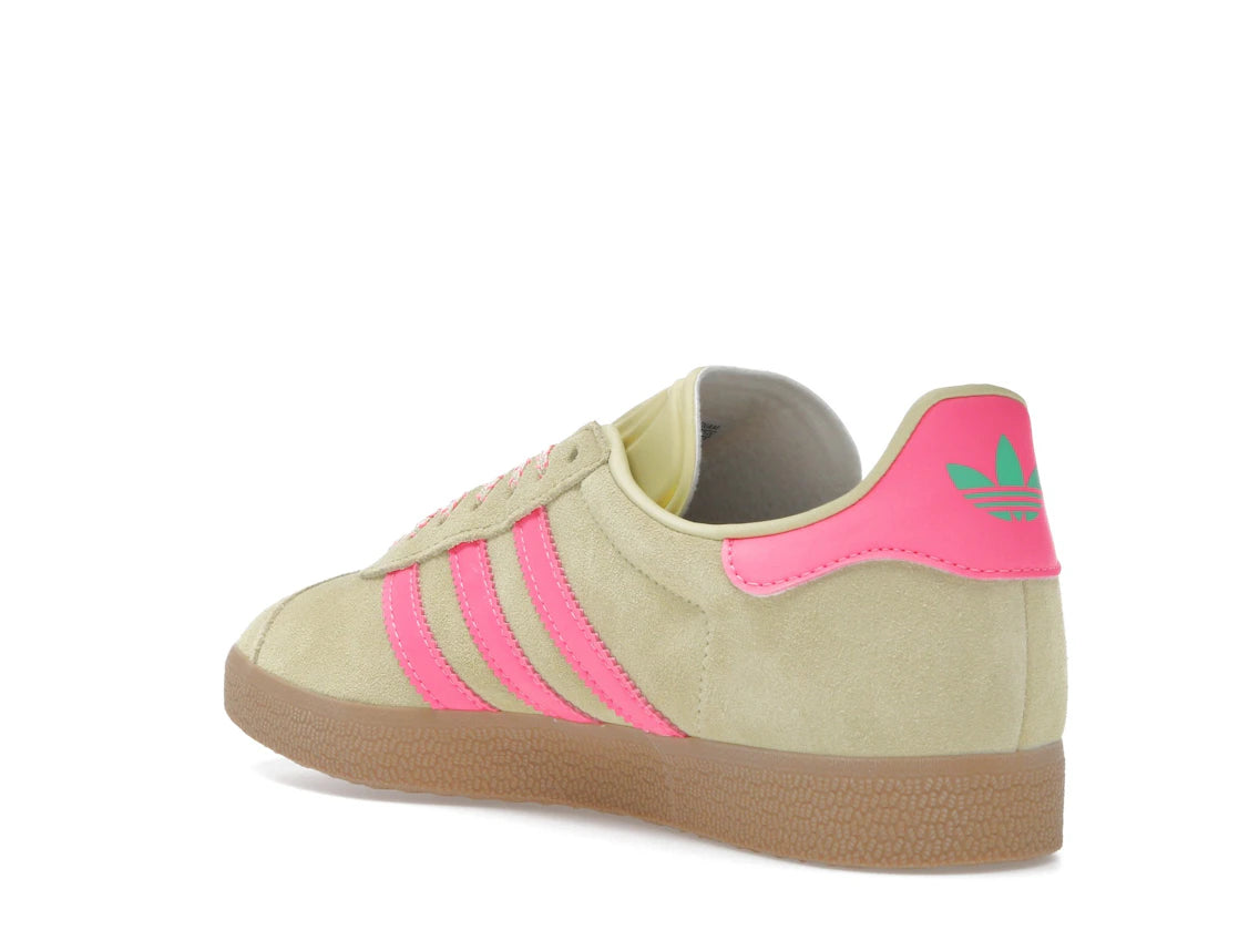 adidas Gazelle Powder Yellow Lucid Pink (Women's) - vue secondaire B
