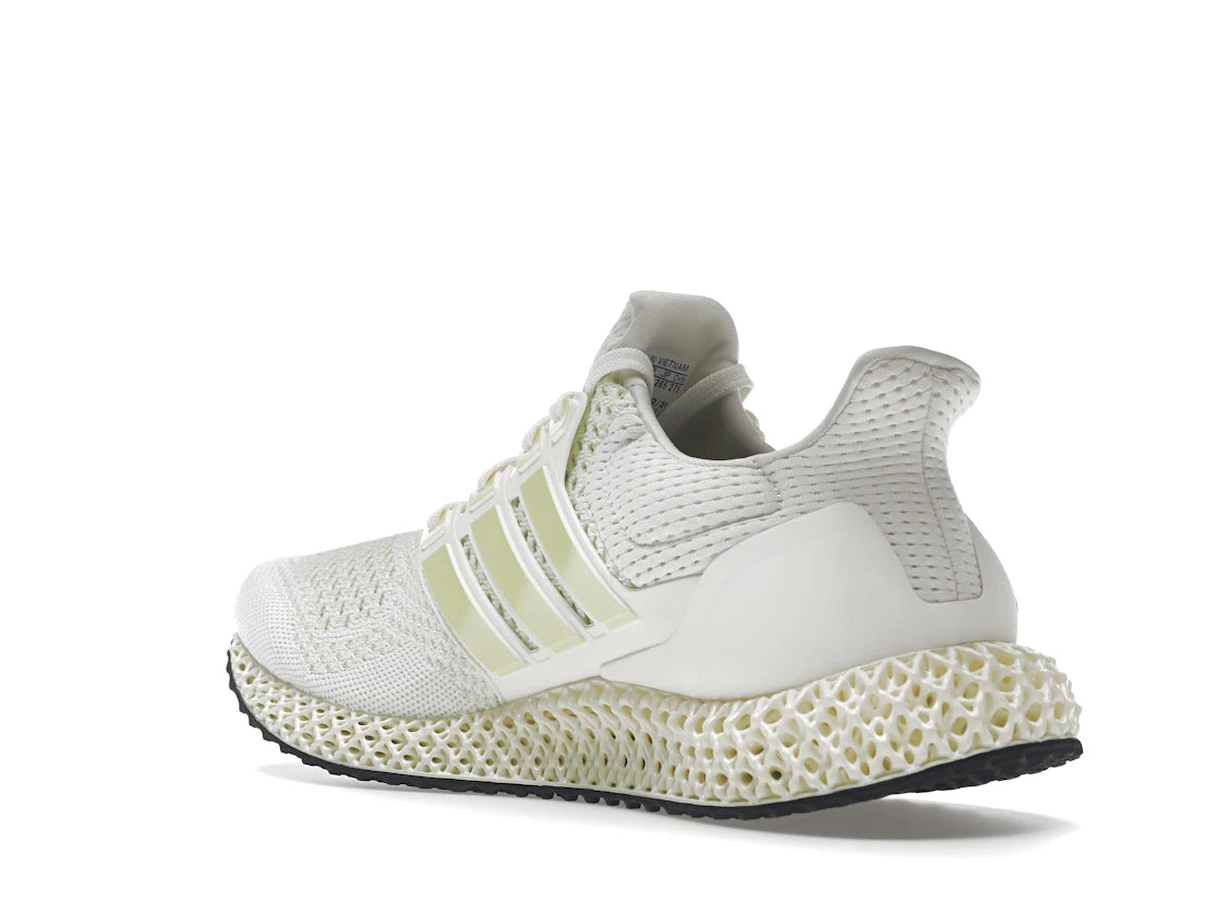 adidas Ultra 4D Core White Almost Lime - vue secondaire B
