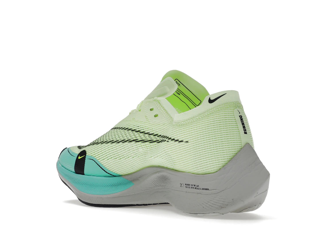 Nike ZoomX Vaporfly Next% 2 Barely Volt Turquoise (Women's) - vue secondaire B