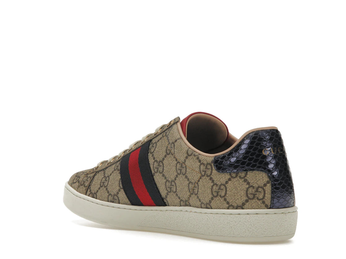 Gucci Ace GG Supreme Navy (Women's) - vue secondaire B
