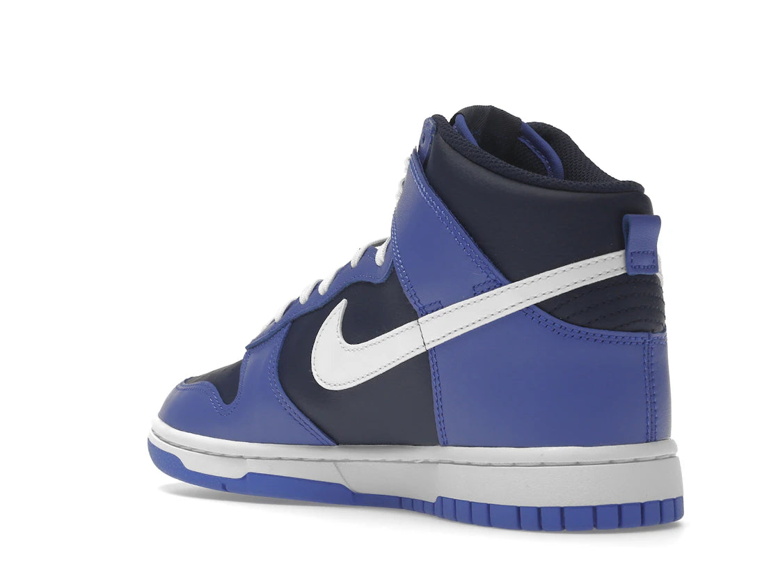 Nike Dunk High Medium Blue Midnight Navy - vue secondaire B