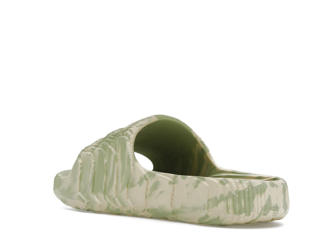 adidas Adilette 22 Slides Magic Lime St Desert Sand - vue secondaire B