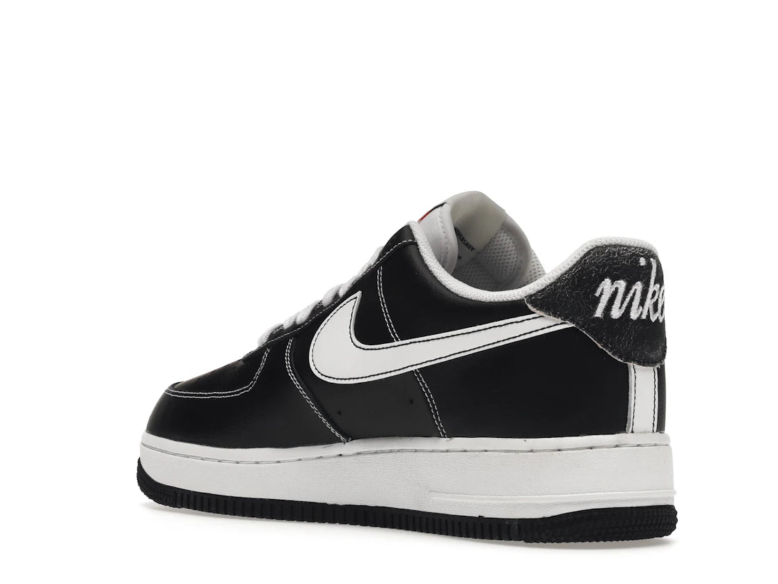 Nike Air Force 1 Low First Use Black White - vue secondaire B