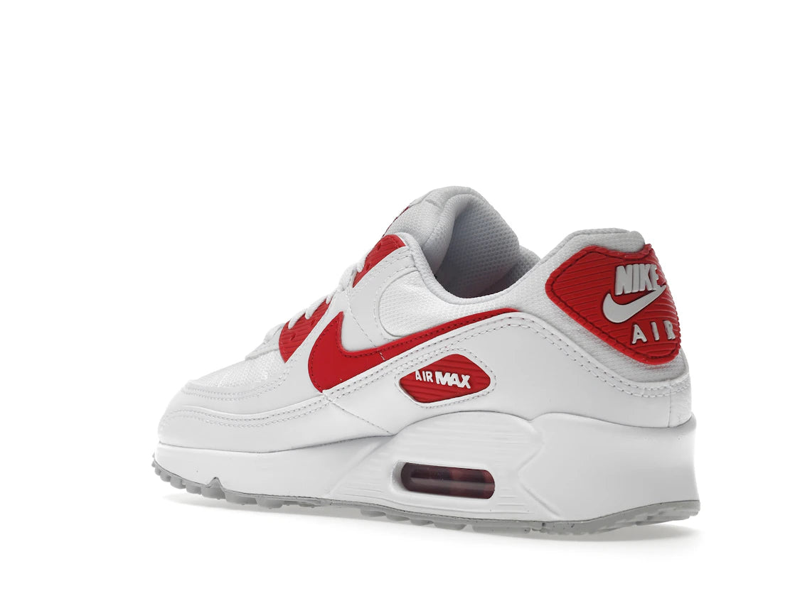 Nike Air Max 90 White University Red - vue secondaire B